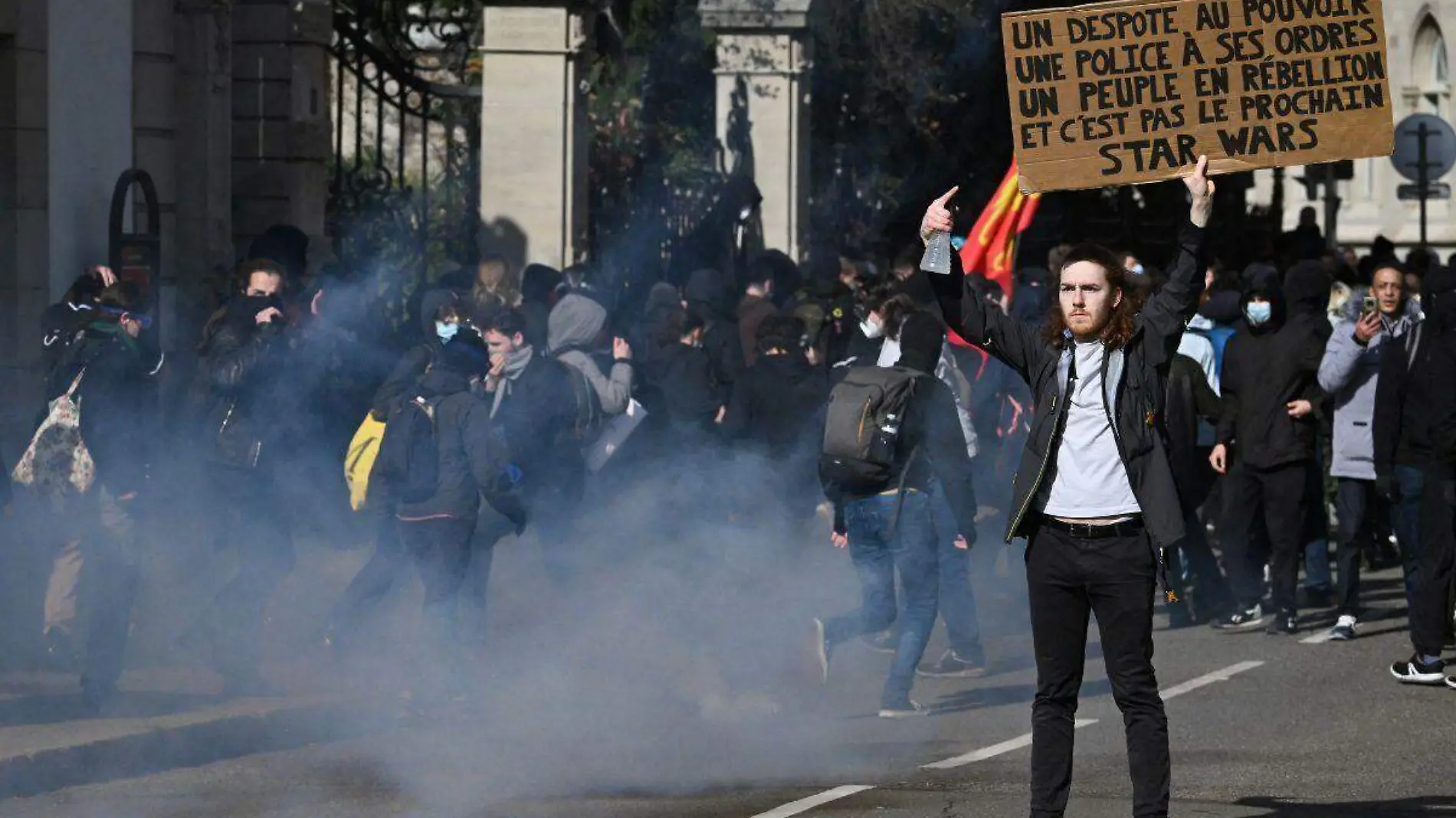 Protestas en Francia por la reforma a las pensiones